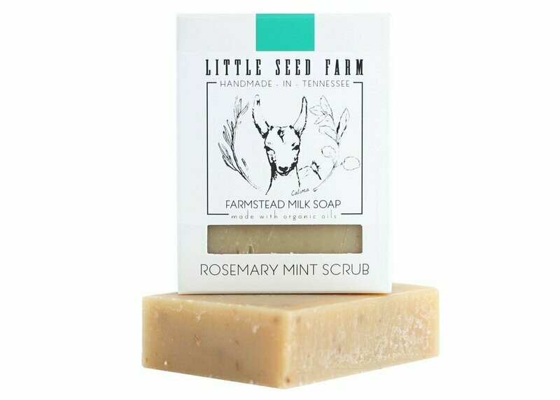 Rosemary Mint Bar Soap - Little Seed Farm Rosemary Mint Bar Soap - Little Seed Farm