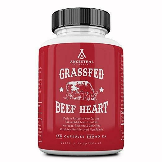 Grassfed Beef Heart - Ancestral Supplements Grassfed Beef Heart - Ancestral Supplements