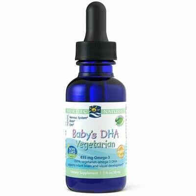 Baby's DHA Vegetarian - Nordic Naturals Baby's DHA Vegetarian - Nordic Naturals