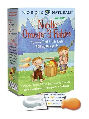 Nordic Naturals Nordic Omega-3 Fishies