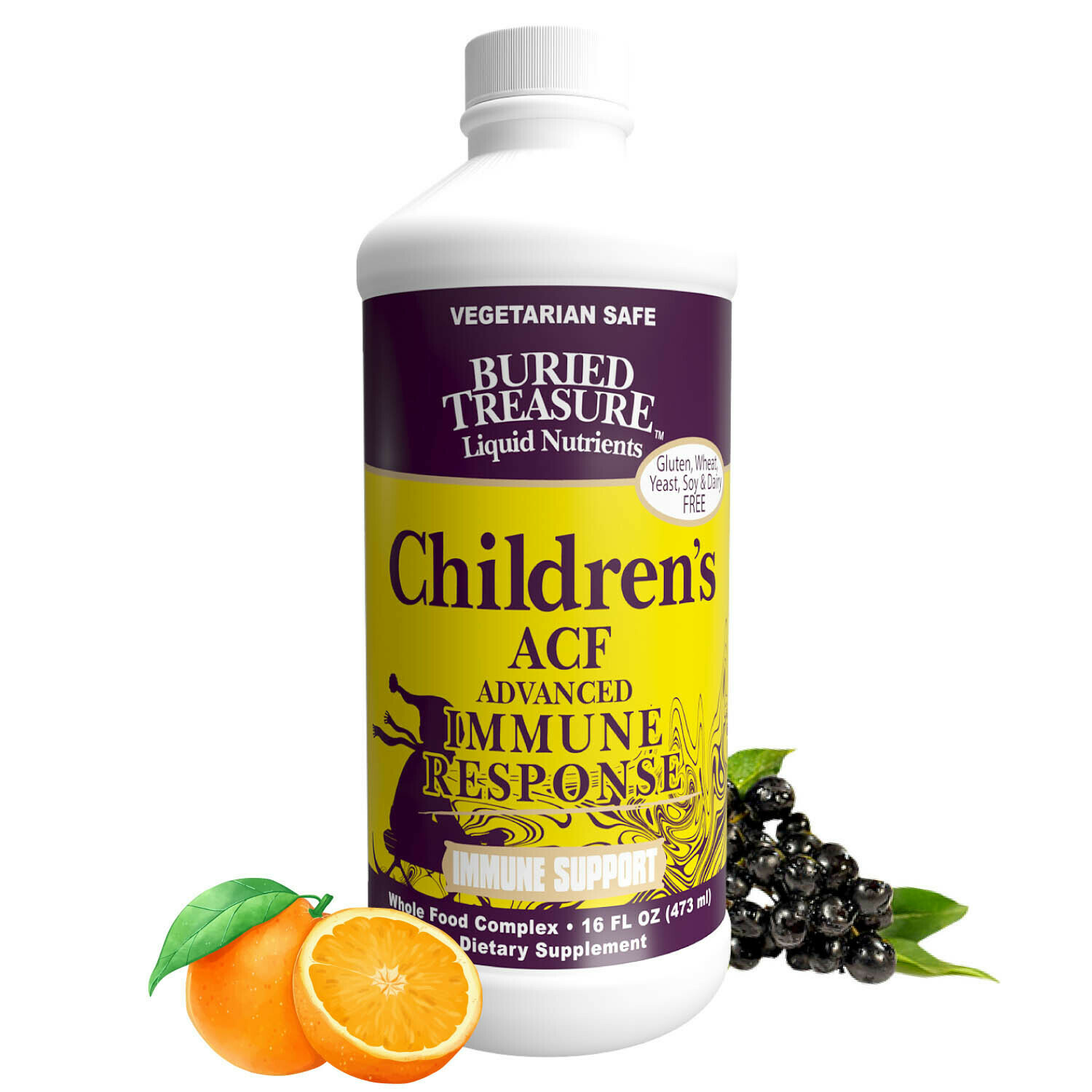 Children's ACF Advanced Immune Response 16 fl oz- Buried Treasure Children's ACF Advanced Immune Response 16 fl oz- Buried Treasure