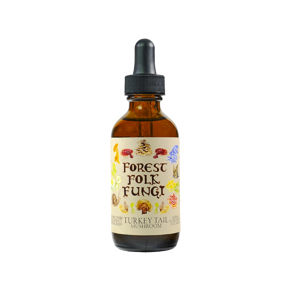 Turkey Tail Mushroom- 4 fl oz Turkey Tail Mushroom- 4 fl oz