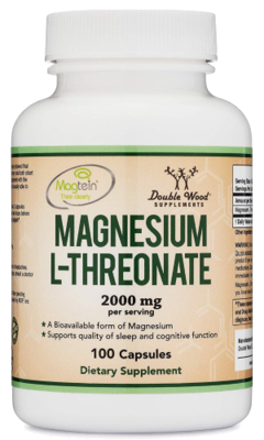 Magnesium Threonate- Double Wood Supplements 100 Caps