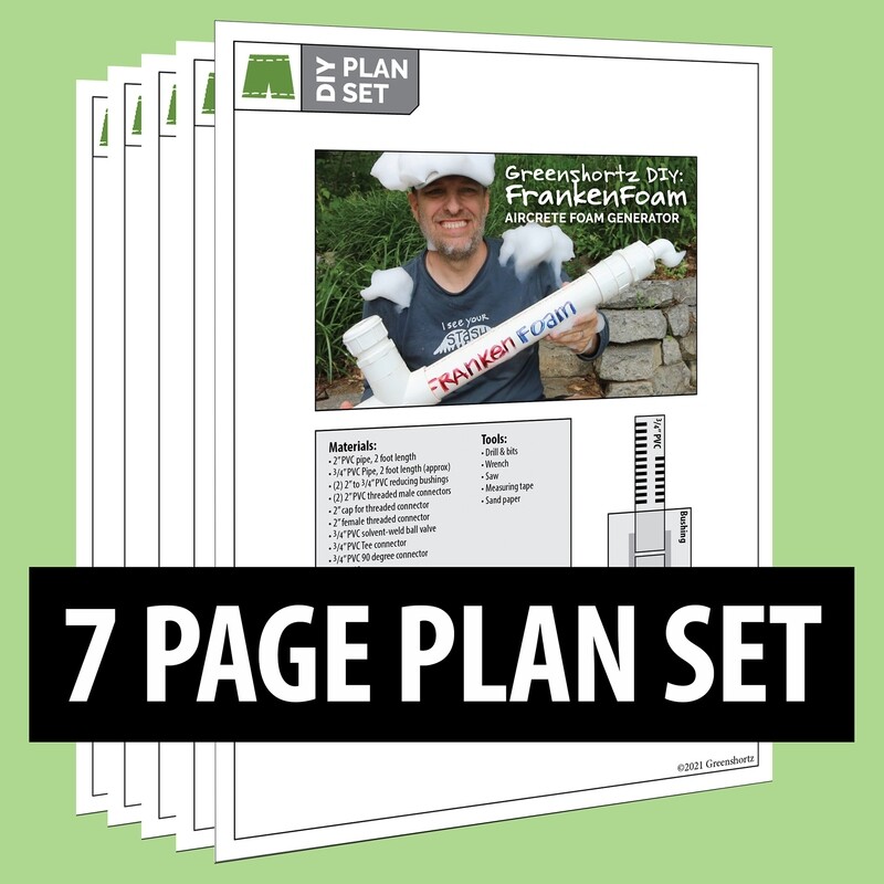FrankenFoam - Foam Generator Plan Set