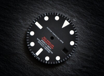 Sea-D 1665 DRSD wht lume dial