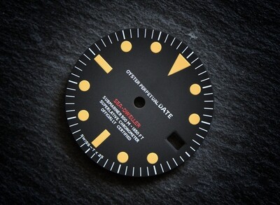 Sea-D 1665 Single Red dial