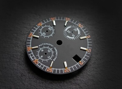 T Big Block Exotic 9430 black dial