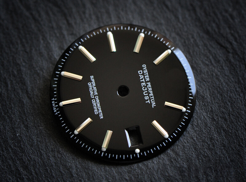 Datejust 1601 Blk dial