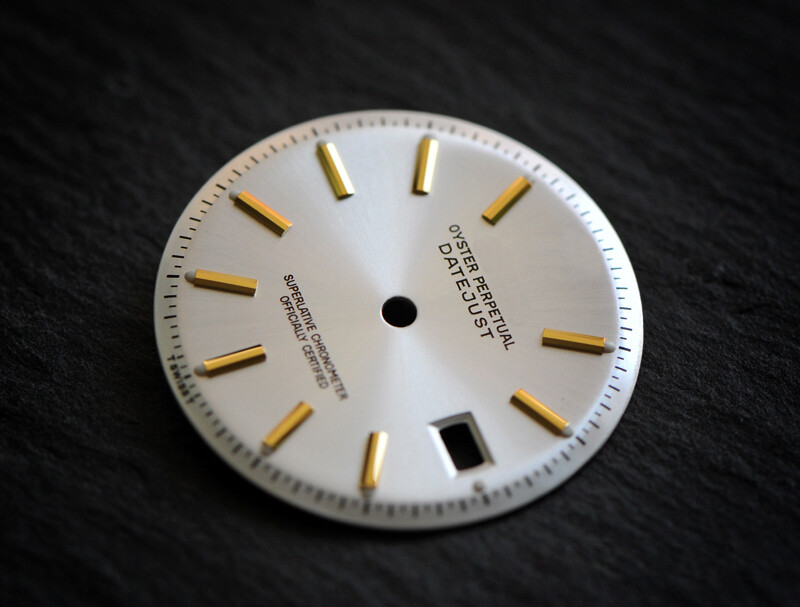 Datejust 1601 Silver dial (Gold Index)