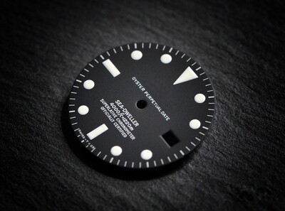 SD 16660 16600 matte wht lume dial