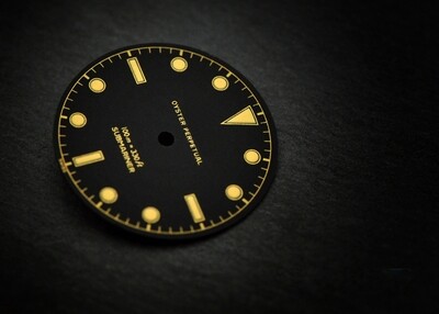 Sub 6536 matte dial
