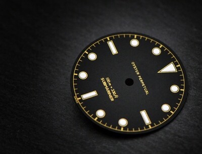 Sub 6536 matte wht lume dial