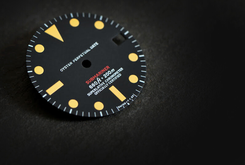 ETA*Sub 1680 red dial