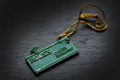 Rolex Oyster Swimpruf Tag