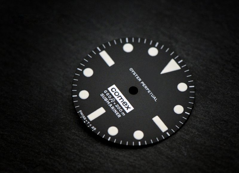 Sub 5514 Comex white lume dial