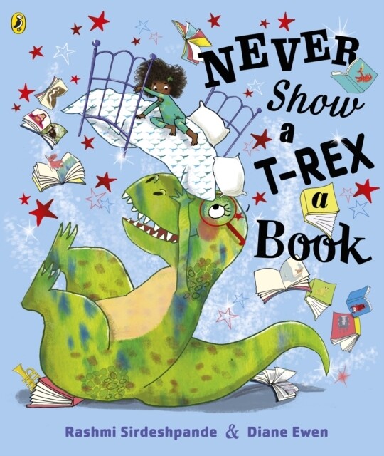 Never Show a T-Rex a Book