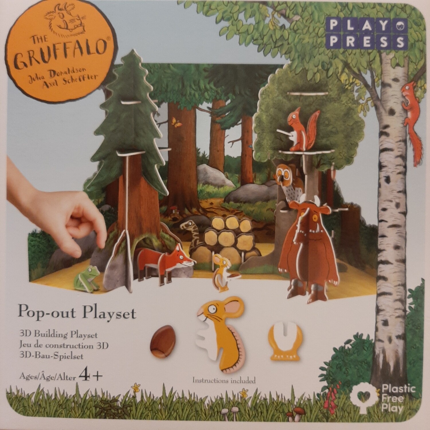The Gruffalo Pop-Out Playset
