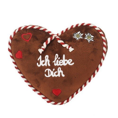 PLÜSCH LEBKUCHENHERZ