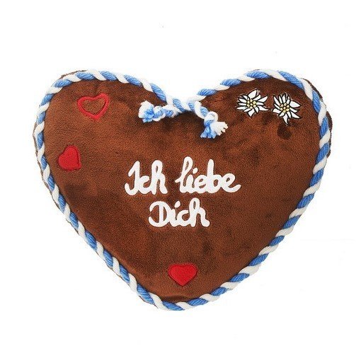 PLÜSCH LEBKUCHENHERZ
