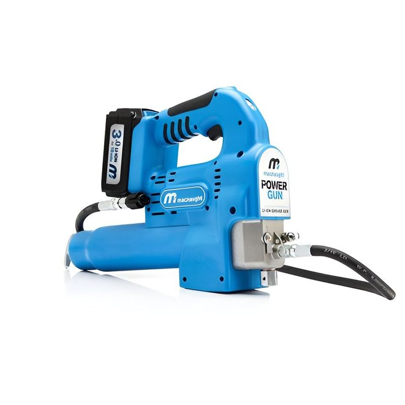 18v Li Ion Battery Powered Grease Gun Macnaught — Wades Distributors In Garbutt, QLD