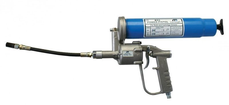 Macnaught K53-01 Air Operated Grease Gun suits 450g Cartridges — Wades Distributors In Garbutt, QLD