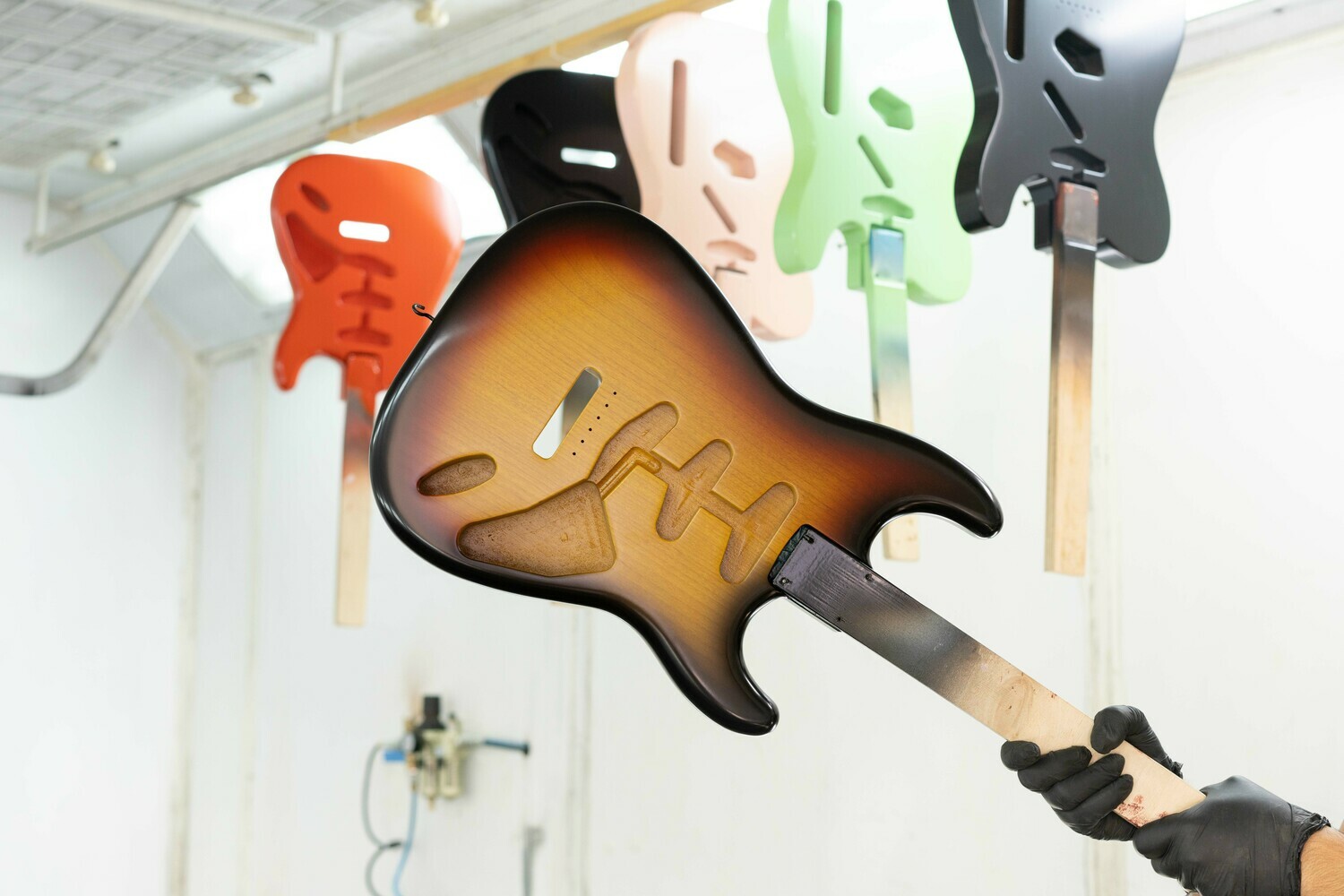 S-Classic in Three Tone Sunburst Medium/Heavy Relic