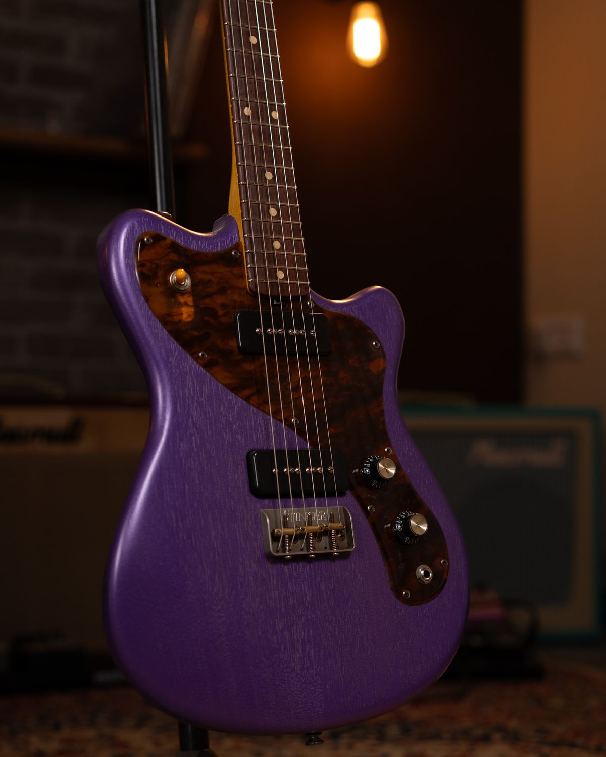 Namm2025 collection  - Stinger Private Stock Woods Purple Blast (Metalic) | S/N: 122402