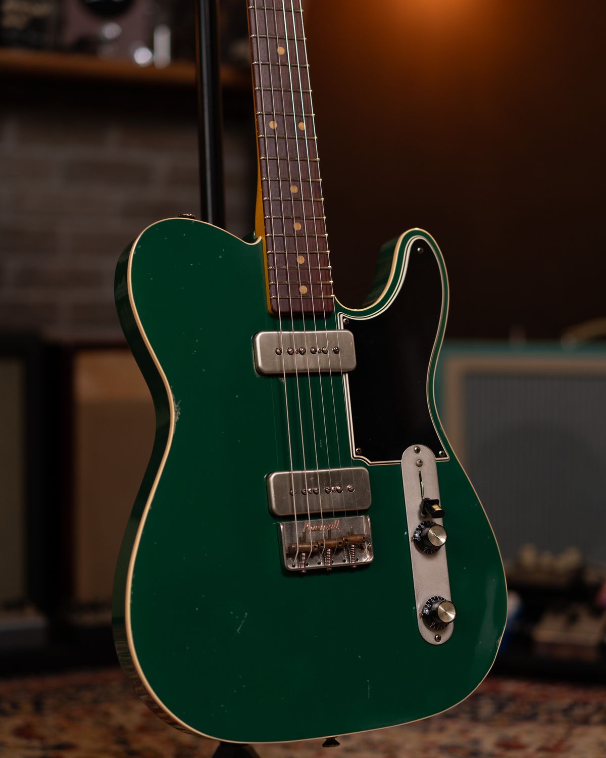 Guitar Summit 2025 Edition - Heartbreaker P90 forest green | S/N: 082505