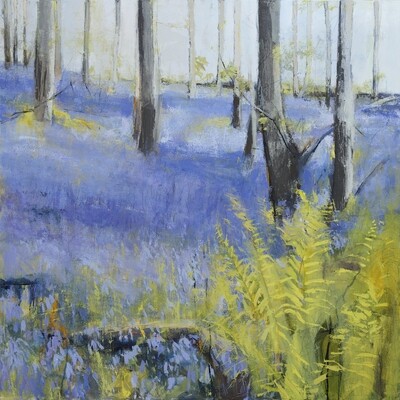 Bluebell Walk Reproduction Print