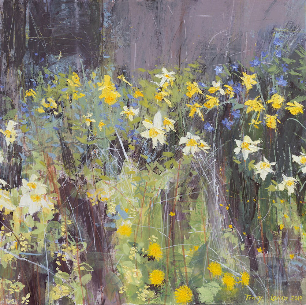 Daffodil & Dandelion. Reproduction Print