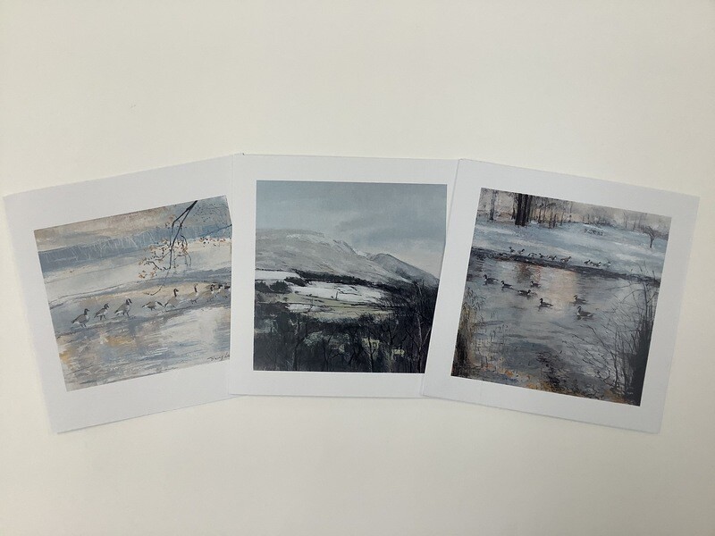 Christmas card / winter scene selection