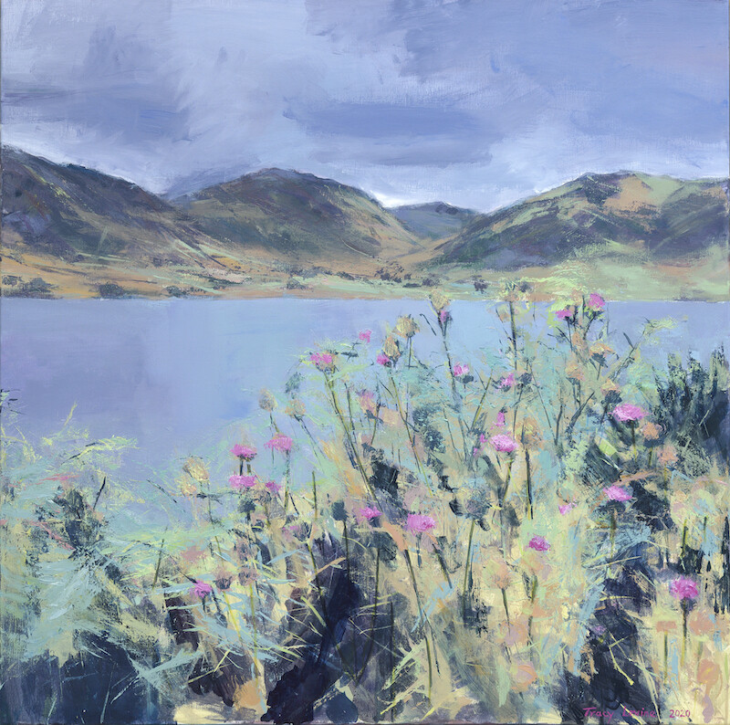 Pink Thistles By Crummock Water *NEW*
