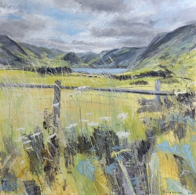 The Finest View, Buttermere. Reproduction print.