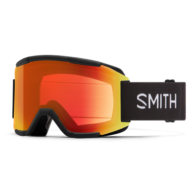 Smith Squad Chromapop Black with Red mirror/Yelow lense