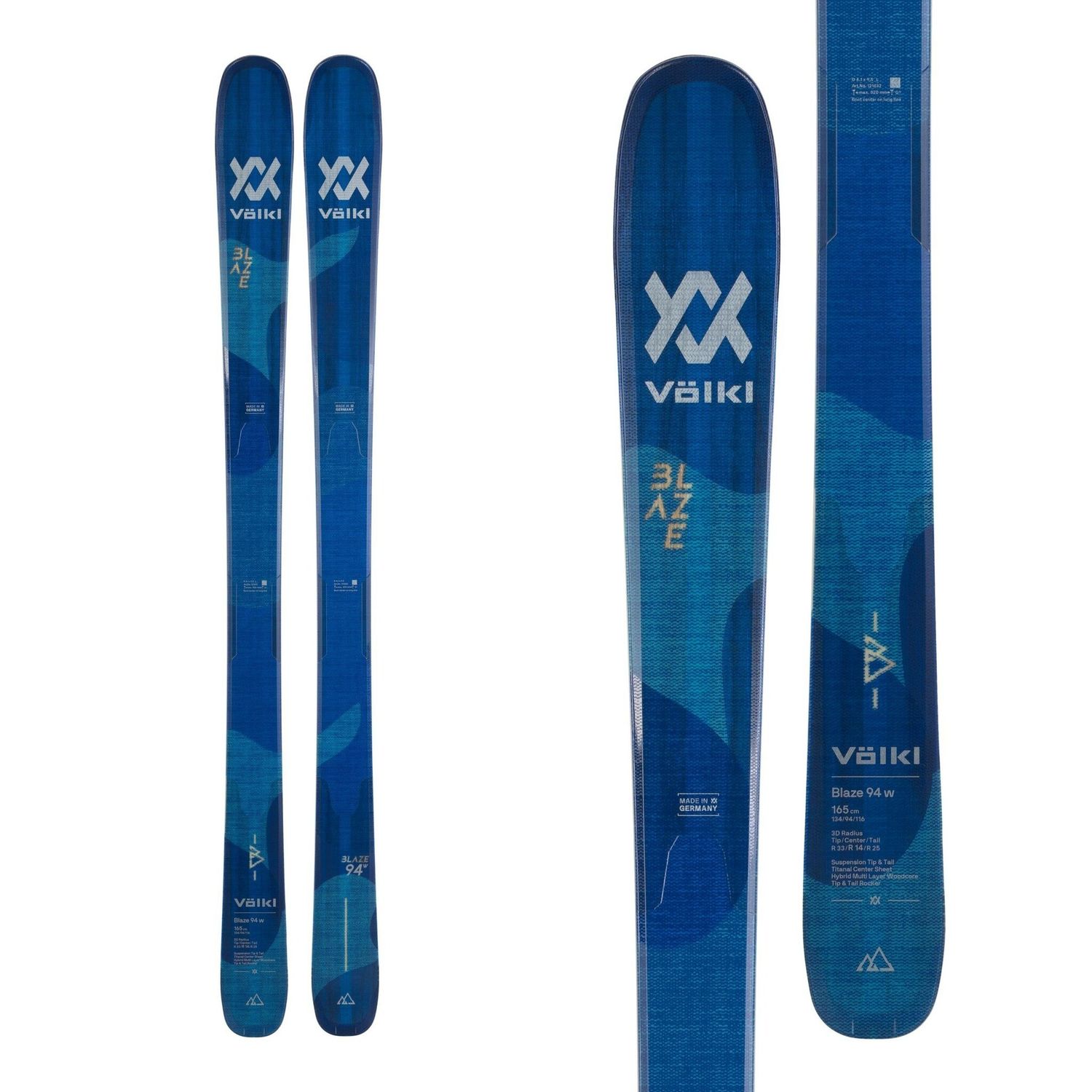 21&#39; Volkl Blaze 94