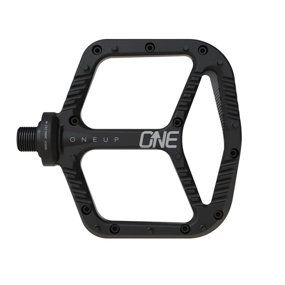 OneUp Flat Pedal Aluminum , Color: Black