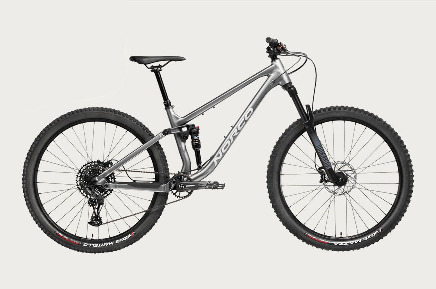 2023 Norco Fluid FS 3, Color: Grey/ Silver, Size: XL