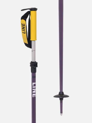 Line Paintbrush Ski Poles Purple