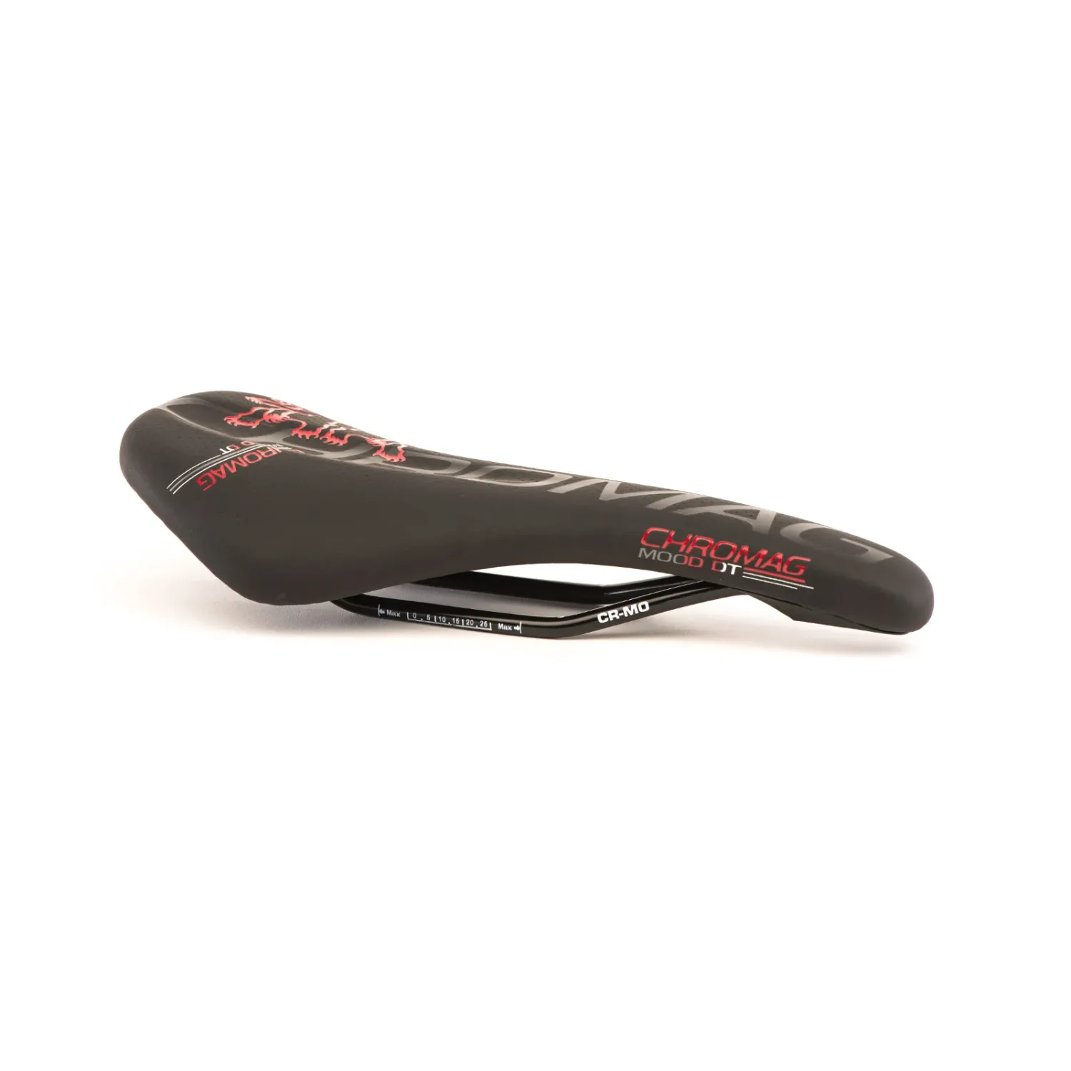 Chromag Mood DT Saddle, Color: Black/Red