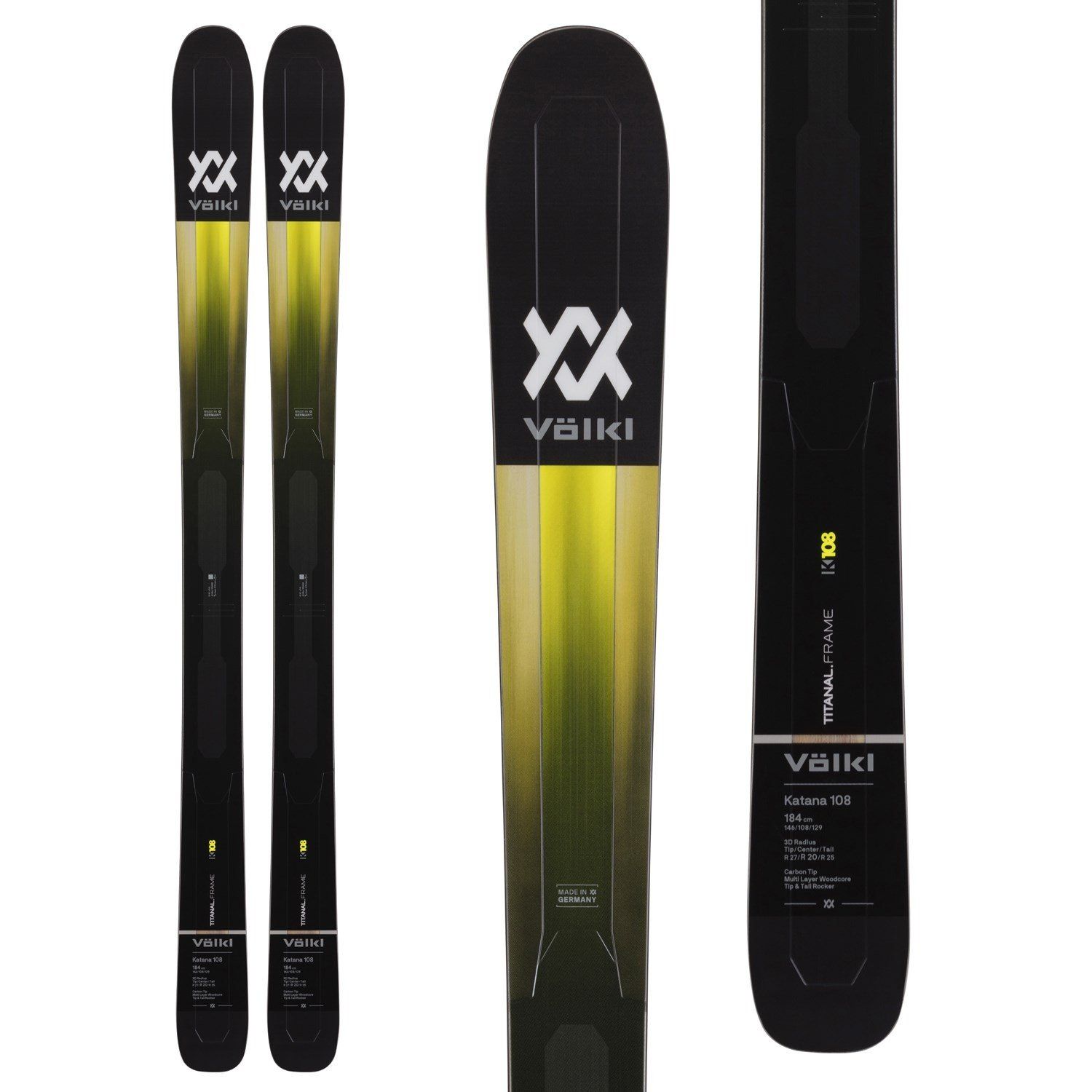 Volkl Katana 108 Flat 184 '2020