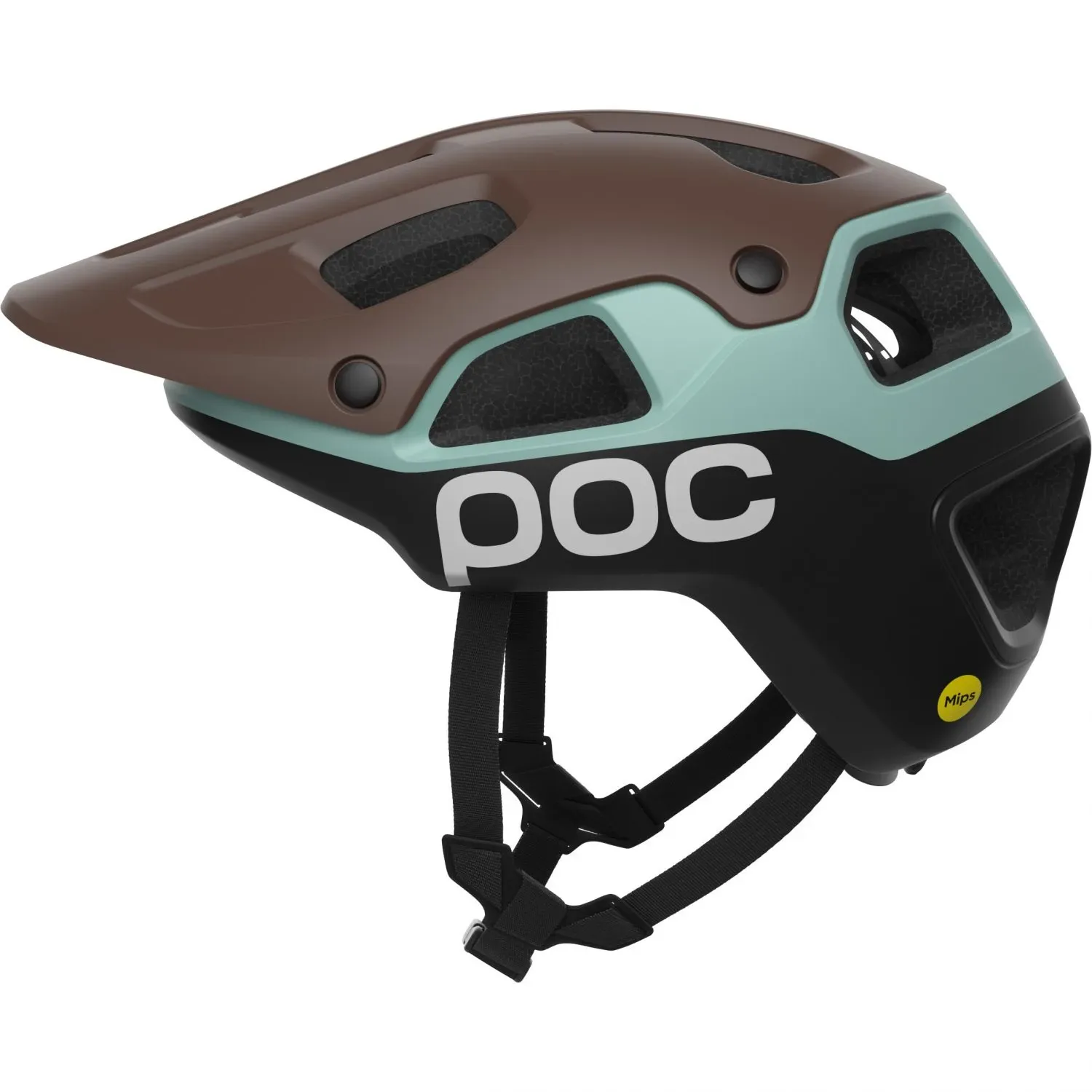 POC Cularis Pure Helmet, Color: Bronzite Brown/Matt Lazurite Blue, Size: Sml