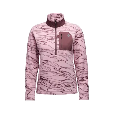 Black Diamond W Rift Half-Zip Fleece Jacket