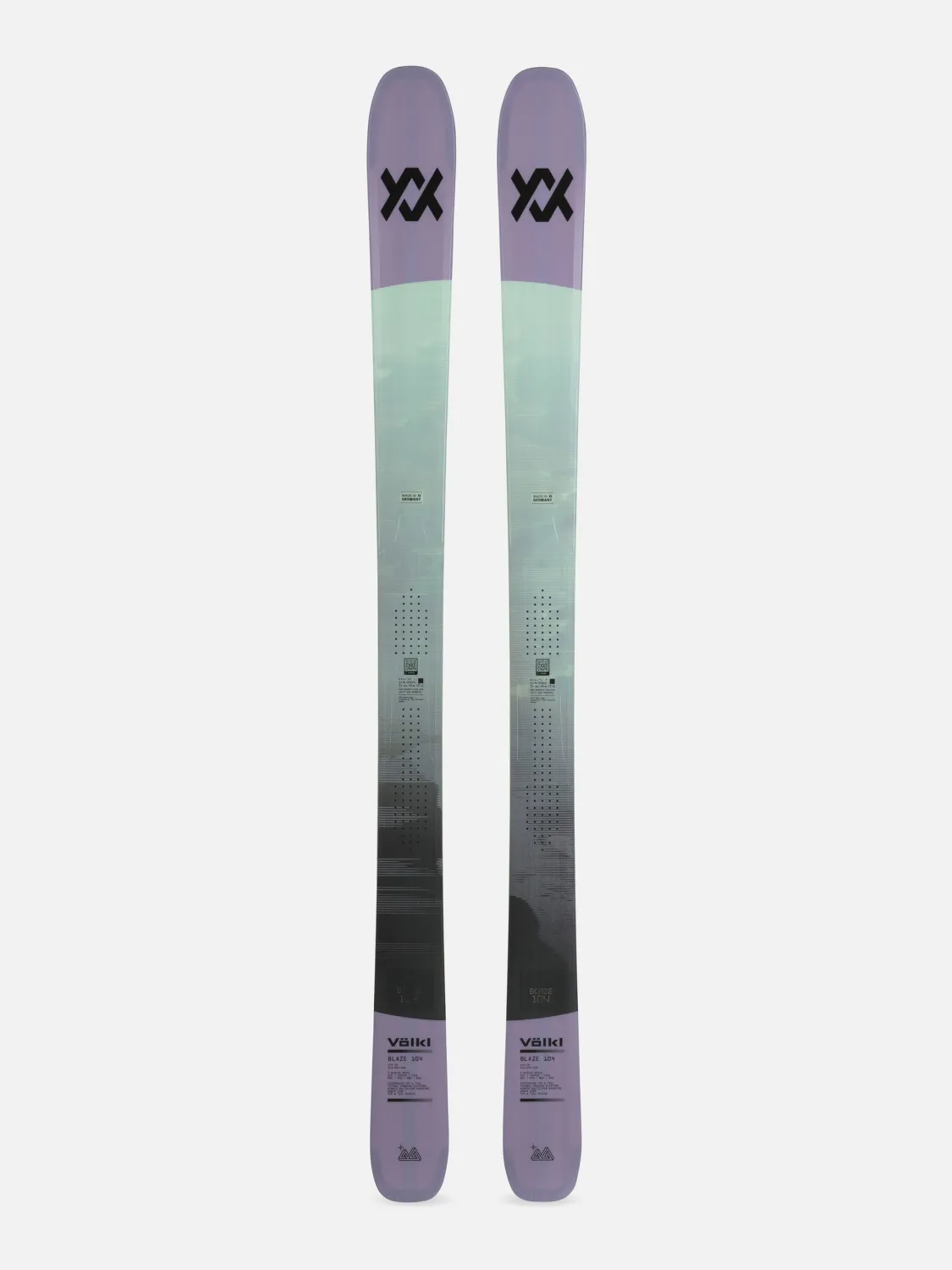 Volkl Blaze 104 Purple Flat 158cm
