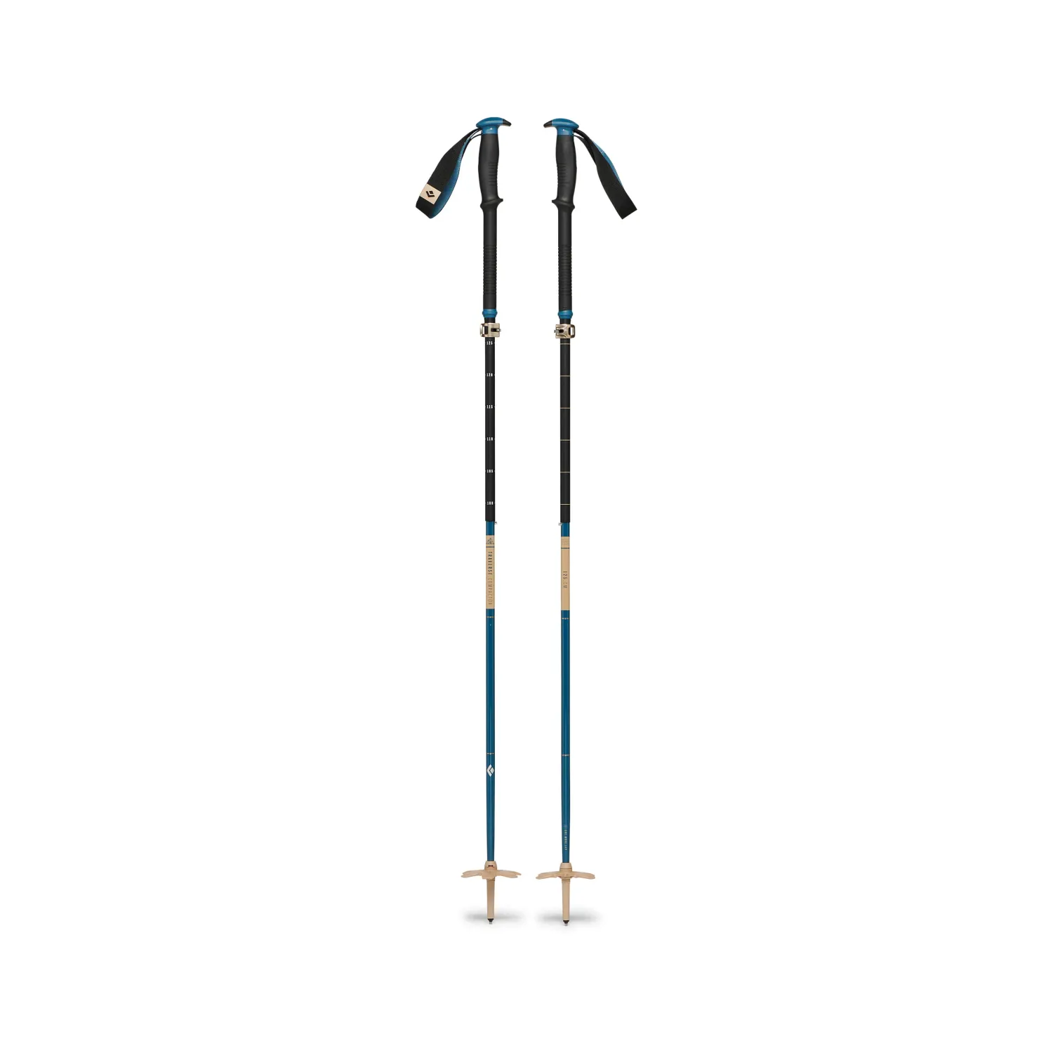 Black Diamond Traverse Compactor Ski Poles 110-135cm