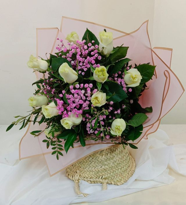 Ramo de Rosas Blancas