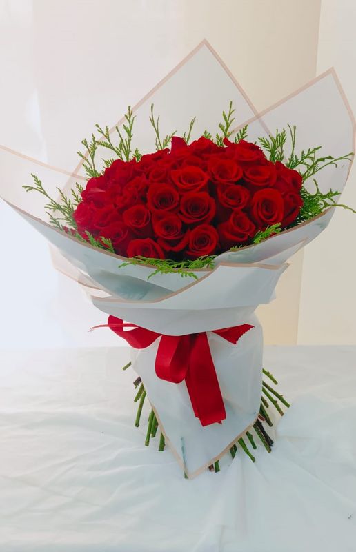 Ramo de Rosas Rojas (40 rosas)