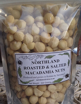 Dry Roasted and Salted Macadamias 500g