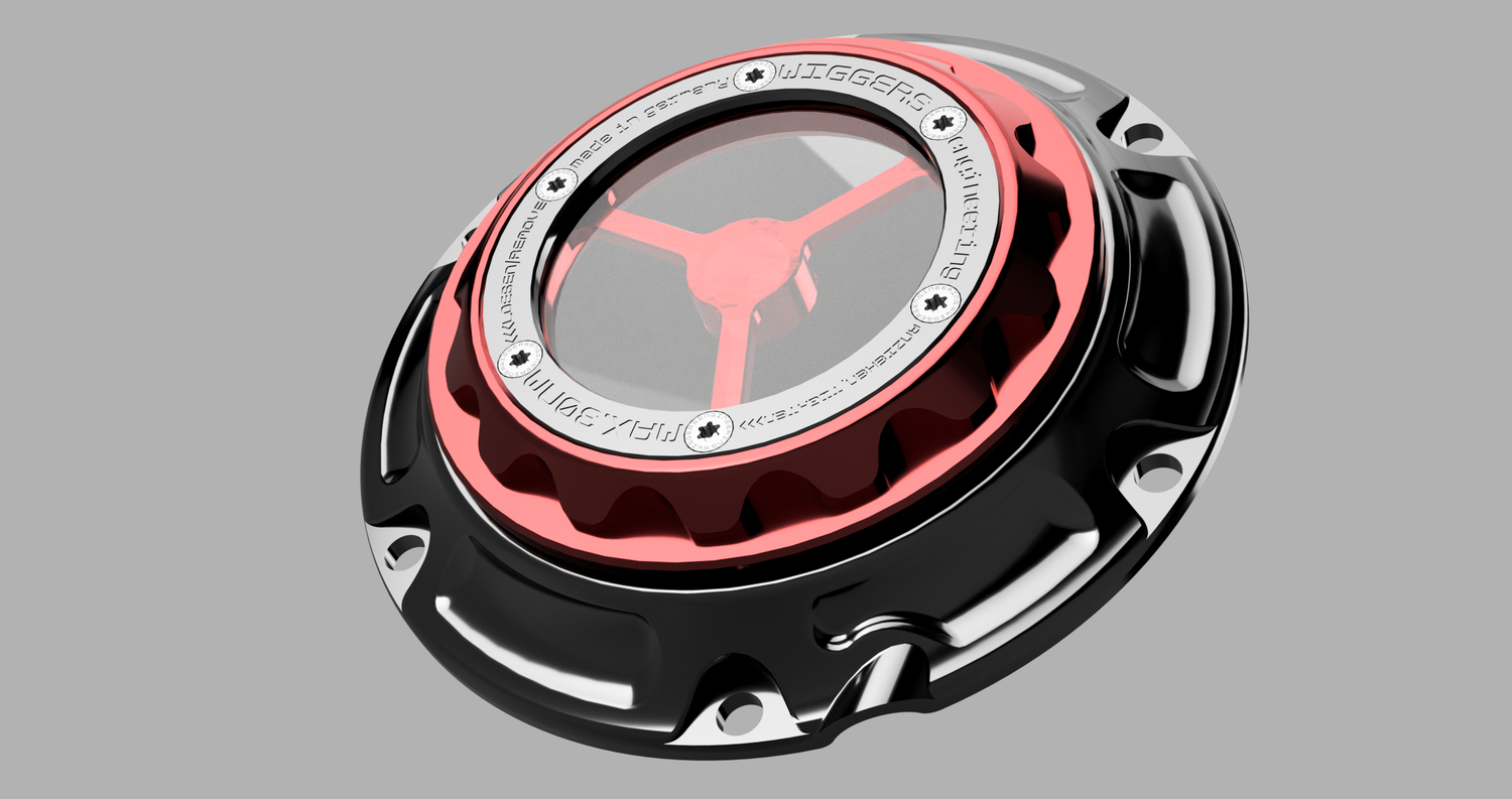 Derbycover Centerlock for Harley Sportster
