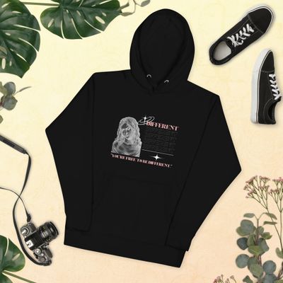 Free To Be Different Unisex Hoodie