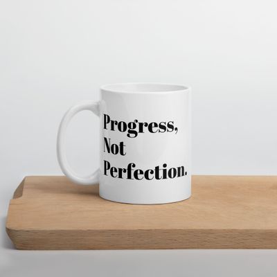 11 oz White glossy mug